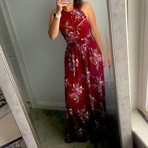 Maxi floral dress